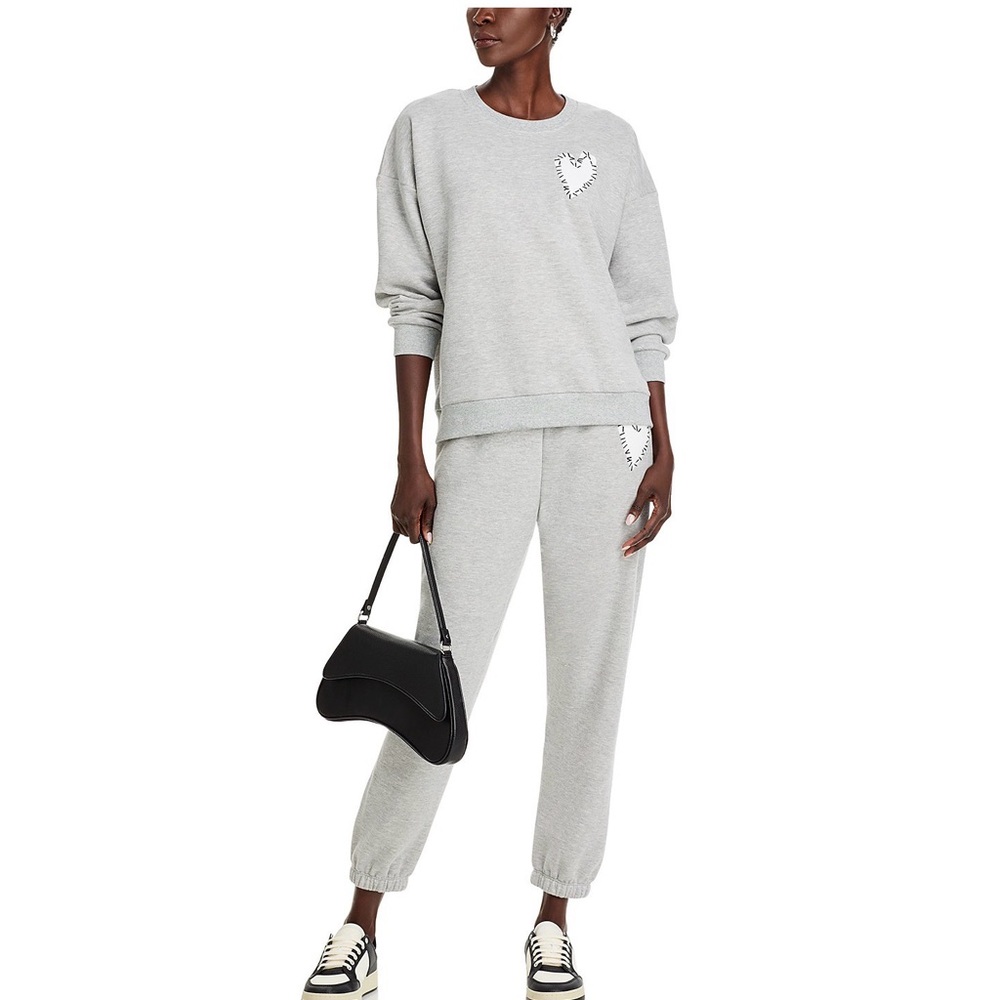 Aqua x Keri Rosenthal sweatshirt and joggers (set)